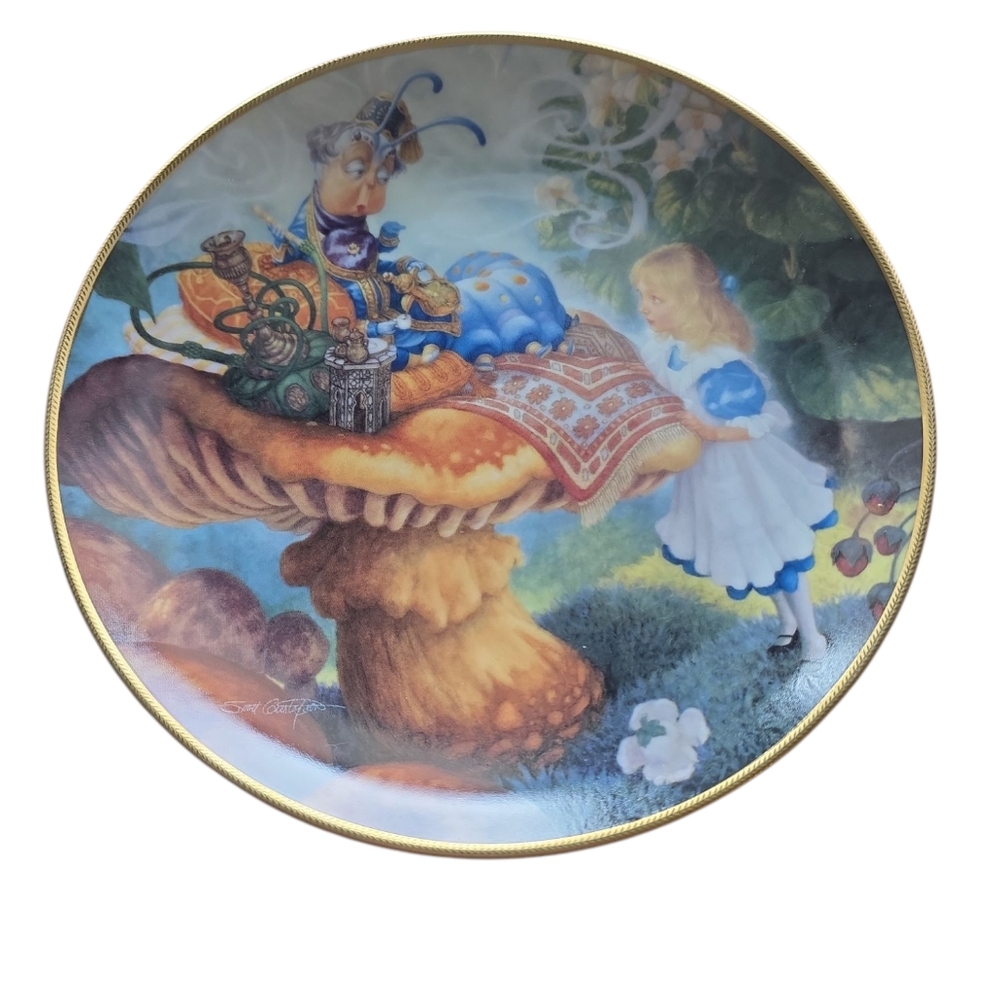 Alice in Wonderland Decorative Plate